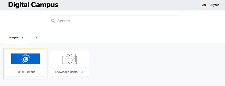 Accessing the Digital Campus